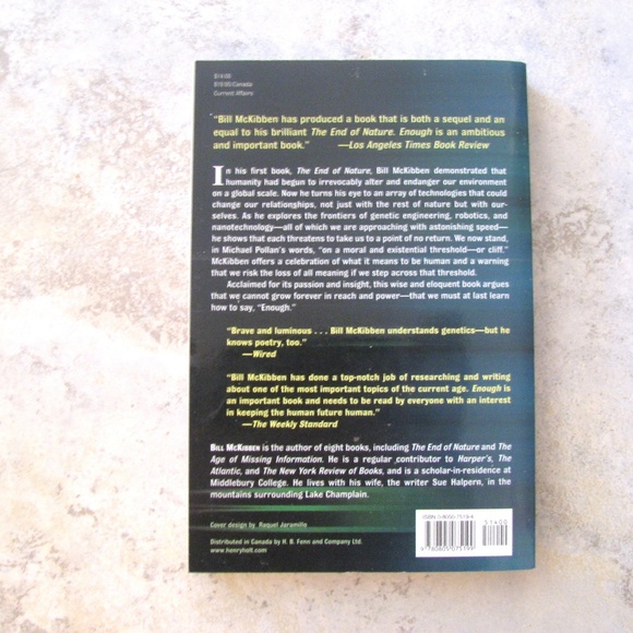 Enough by Bill McKibben Staying Human - Picture 5 of 5